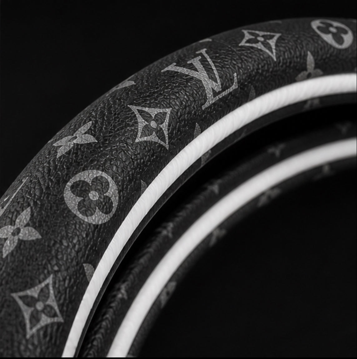 Black Steering Wheel Cover