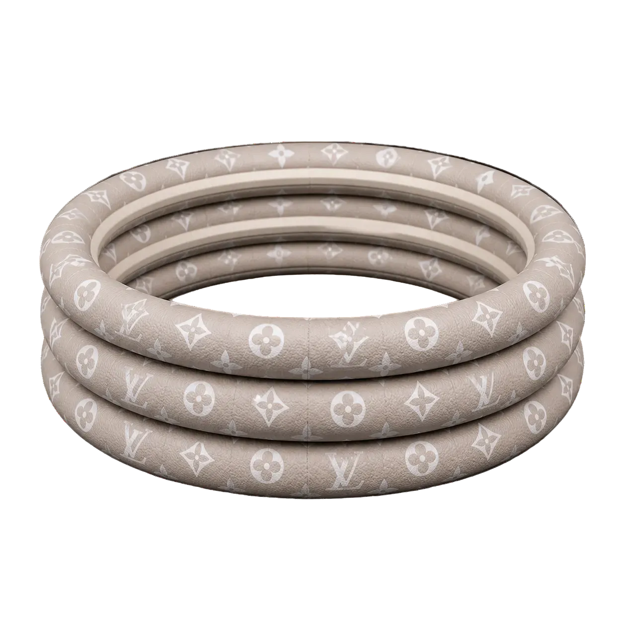 Beige Steering Wheel Cover