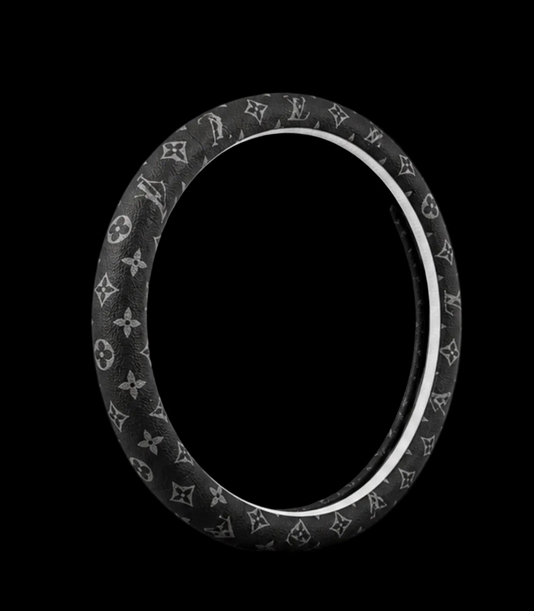 Black Steering Wheel Cover