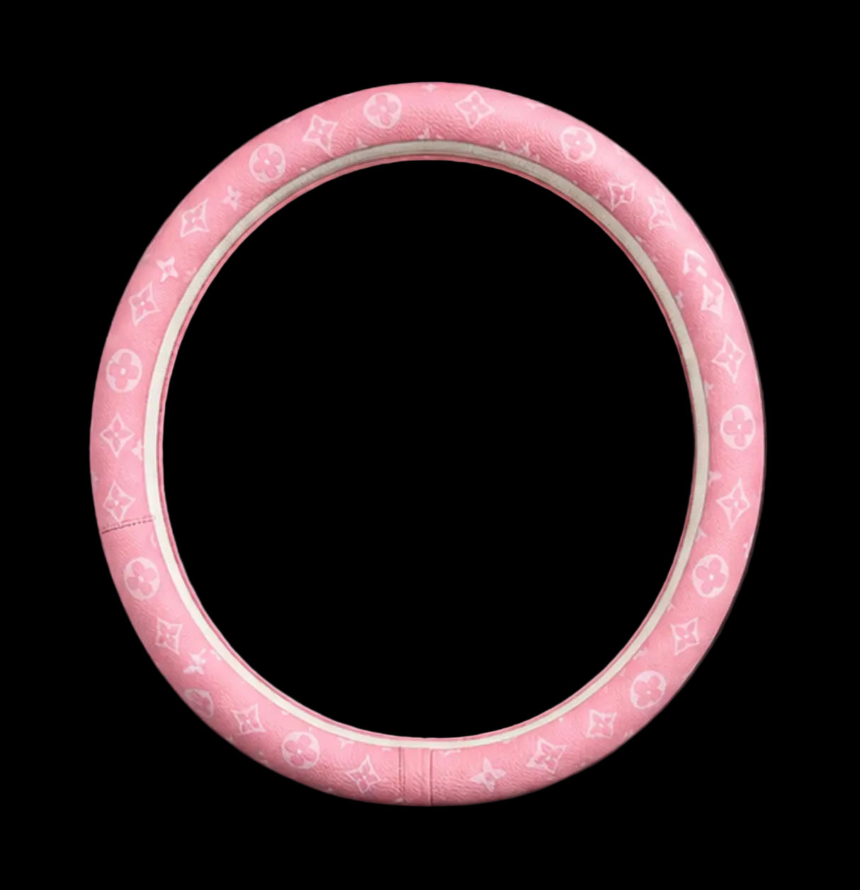 Light Pink Steering Wheel Covers