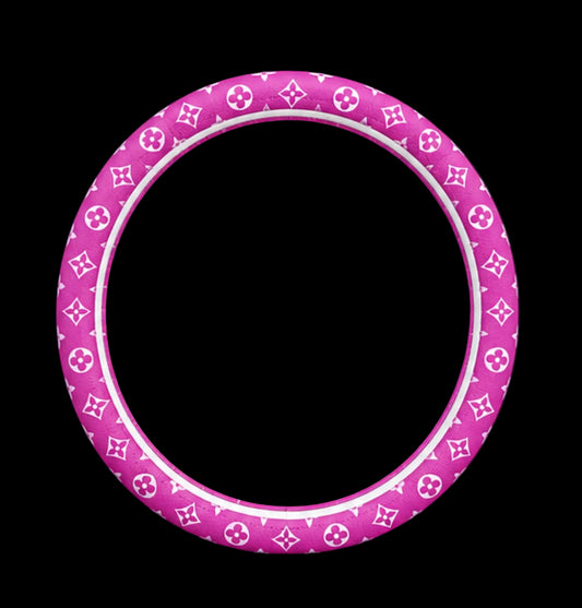 Pink Steering Wheel Cover