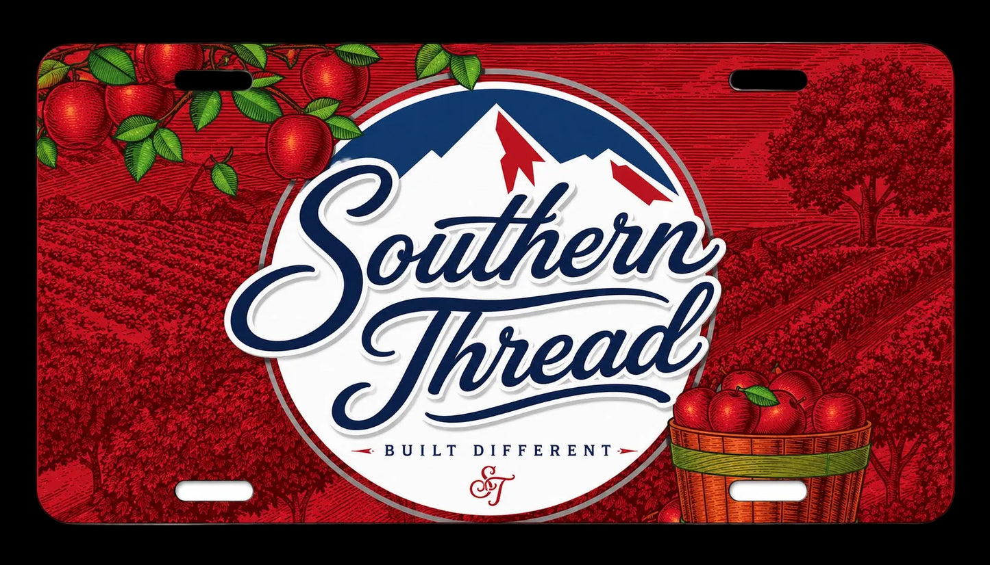 Southern Threads License Plate