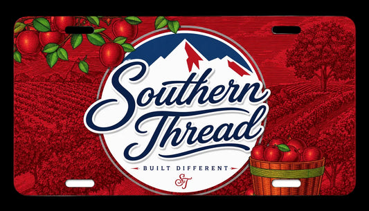 Southern Threads License Plate