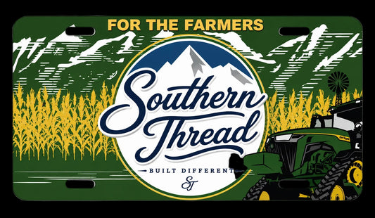 Southern Threads License Plate