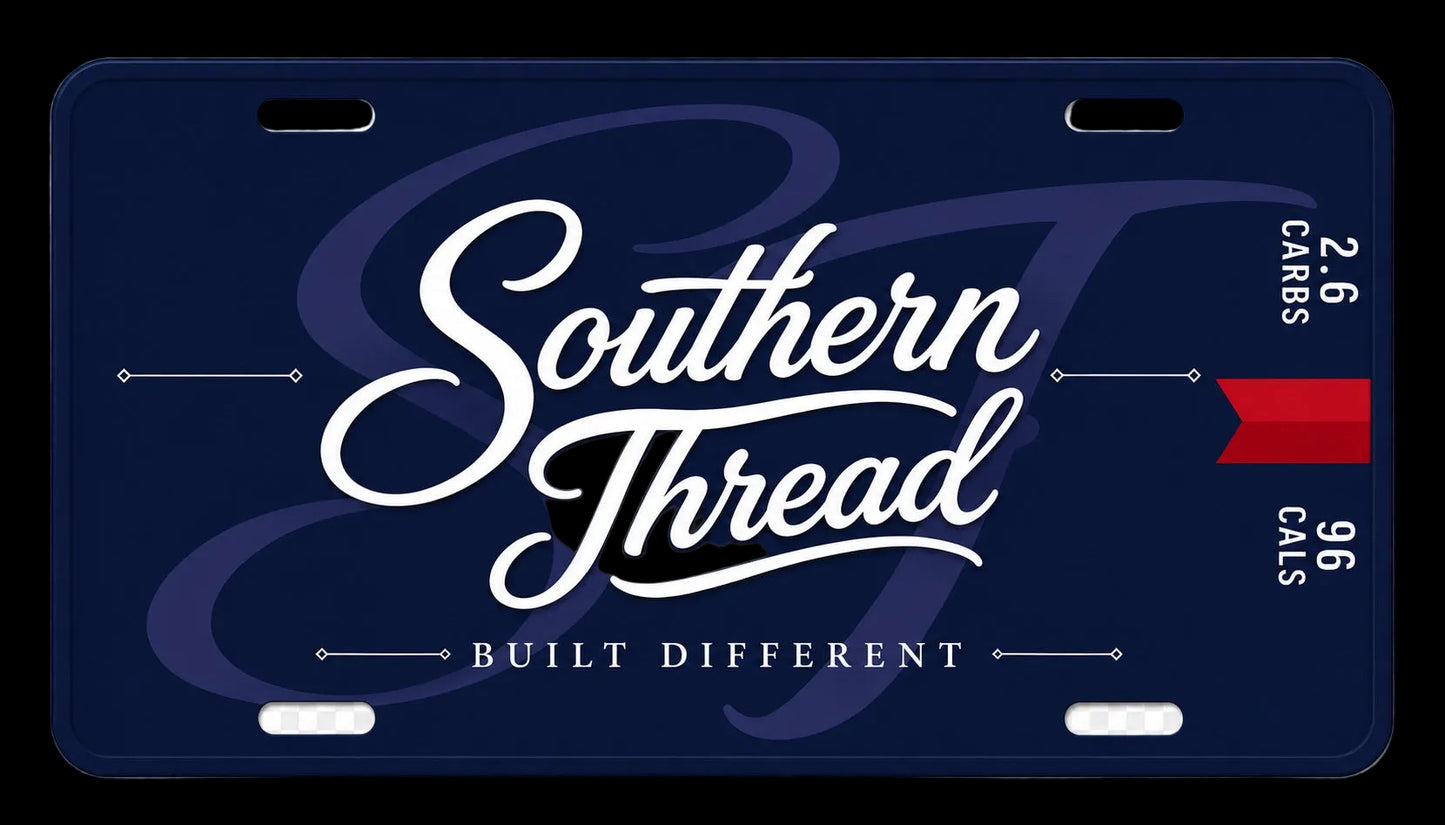 Southern Threads License Plate