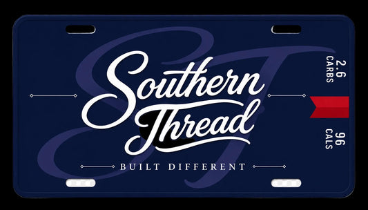 Southern Threads License Plate