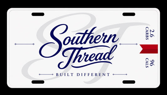 Southern Threads License Plate